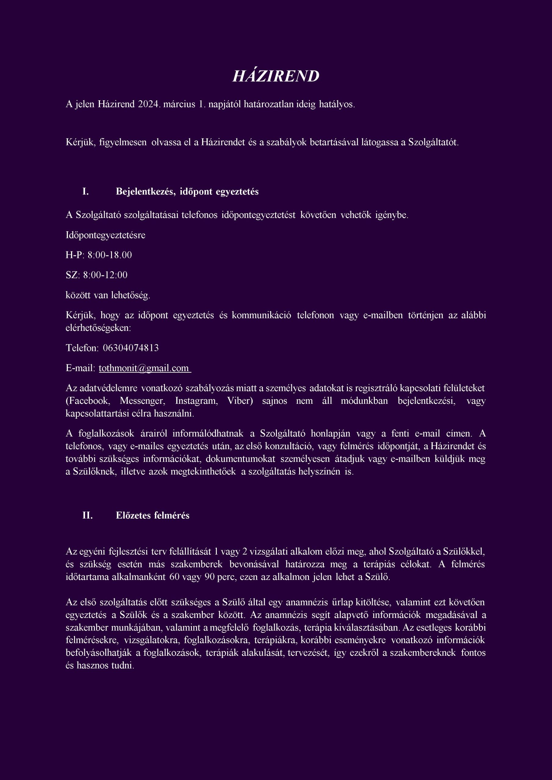 Házirend01